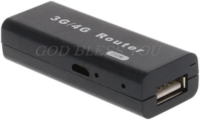 Alt view image 2 of 5 - 2020 New Mini Portable 3G/4G WiFi Wlan Hotspot AP Client 150Mbps USB Wireless Router Drop Shipping