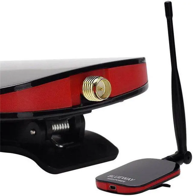 Alt view image 4 of 5 - power WIFI Adapter Wifi Network Card 3000MW 8192FU Wireless WiFi USB Receiver/Adapter with 5dbi anenna 1Set