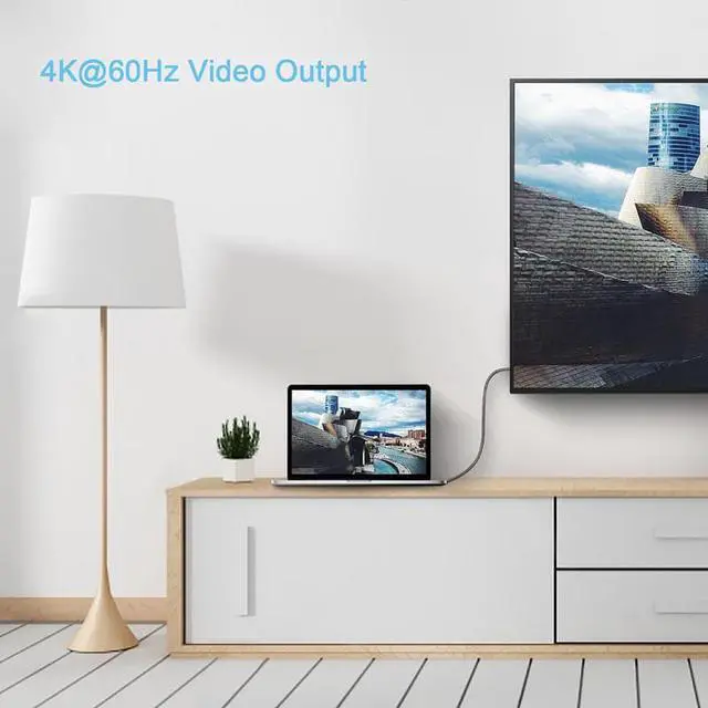 Alt view image 4 of 5 - 100W USB Type C to USB C 3.1Cable for  Type-C PD Fast Quick Charge 3.0 USB-C Cable for MacBook  10Gbps USBC