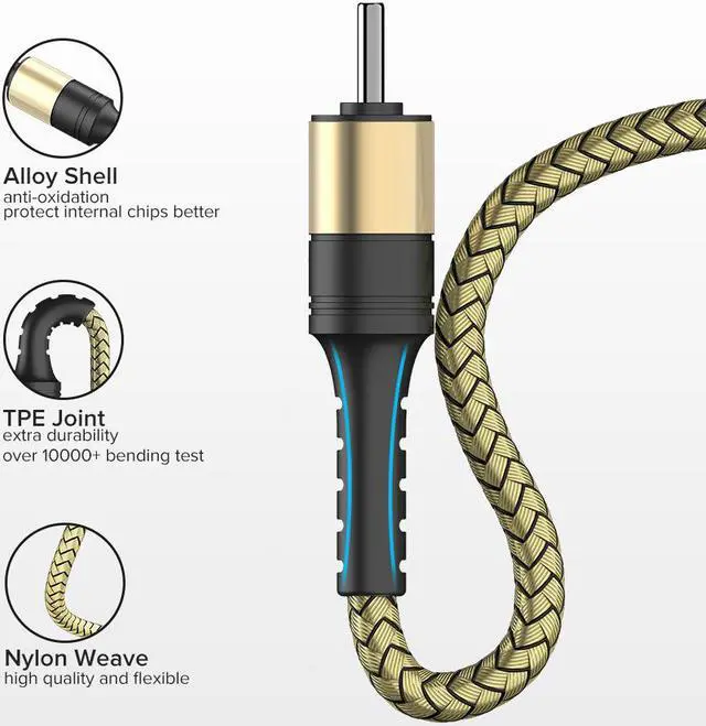 Alt view image 4 of 5 - 1m 2m USB Type C Cable 5A SuperCharge for  P30 P20 Pro QC3.0 Fast Charging Mole Phone Cord USBC Wire Type-C Cabo