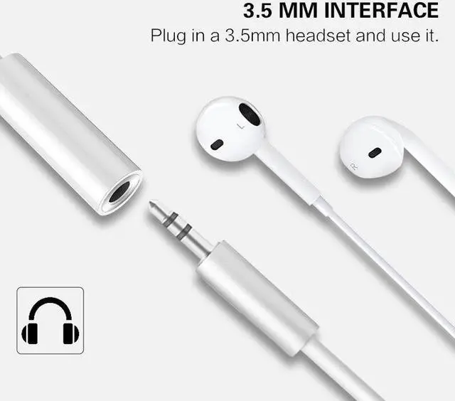 Alt view image 4 of 5 - USB 3.1 Type C  Connector Headphone Cable Audio Adapter Mole Phone Converter Cable TXTB1