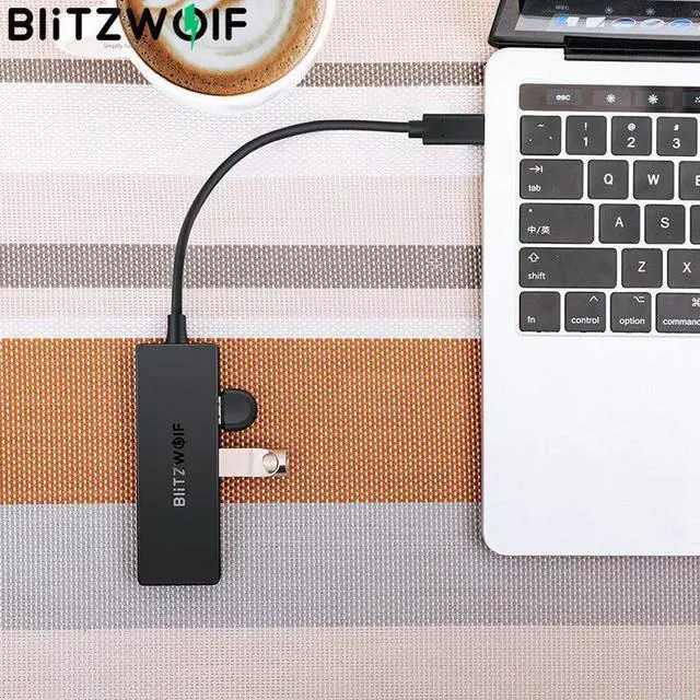 Main image of BW-TH3 USB Hubs 4 in 1 Type-C to 4-Port USB 3.0 Port Hub  Hub with OTG Function 5Gbps USB 3.0 Transmission
