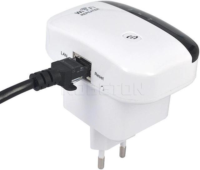 Alt view image 4 of 5 - Wireless N Wifi Repeater 802.11N/B/G Network Router 300Mbps Range Expander Signal Antennas Booster Extend for Enterprise EU/US