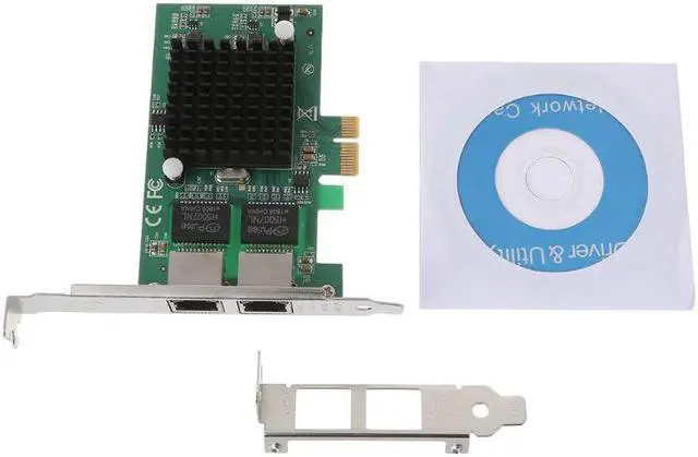 Main image of Dual Port 10/100/1000Mbps Gigabit Ethernet Card Server Adapter NIC EXPI9402PT Controller  82571