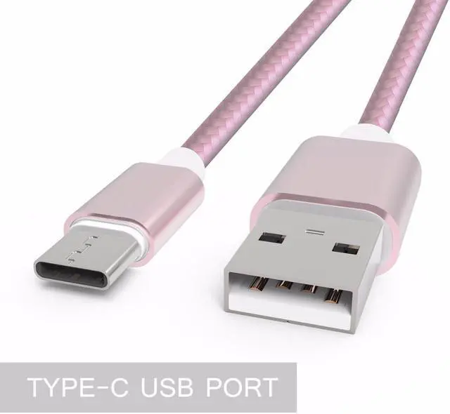 Alt view image 2 of 5 - 2M Type C USB Charger Cable for  Galaxy A50 S10 S9 S8 Plus note 8 9  5 6 7 LG G6 G7 Thiq V40 Q9 Quick Charge Cable