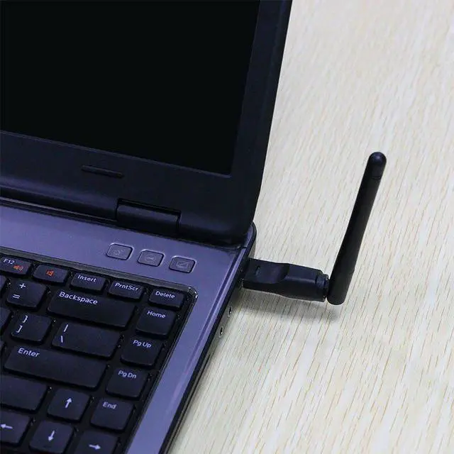 Alt view image 4 of 5 - 7601 USB 2.0 WiFi Wireless Network Card 150M 802.11 b/g/n LAN Adapter with rotatable Antenna for Laptop PC Mini Wi-fi Dongle