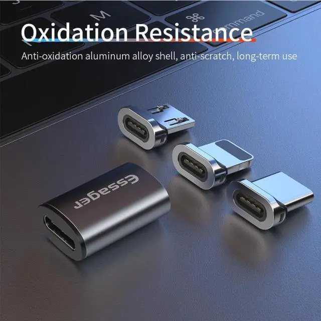 Main image of Magnetic Cable Plug Type C Micro USB C 8 Pin Plugs Fast Charging Adapter Usb Type-C Magnet Charger Plug For Phone Micro