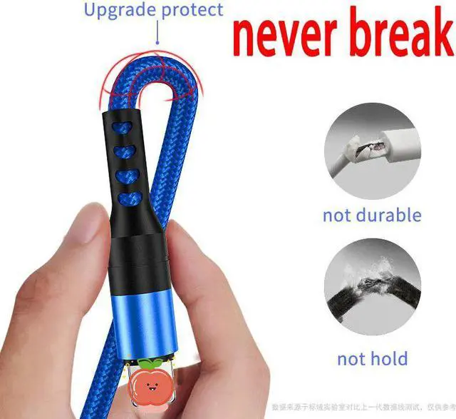 Alt view image 3 of 5 - 3In1 Retractable Micro USB Type C 8pin Multi Charger Cable For P40 plus S10 Mole Phone Cables Charging Cabel Cord