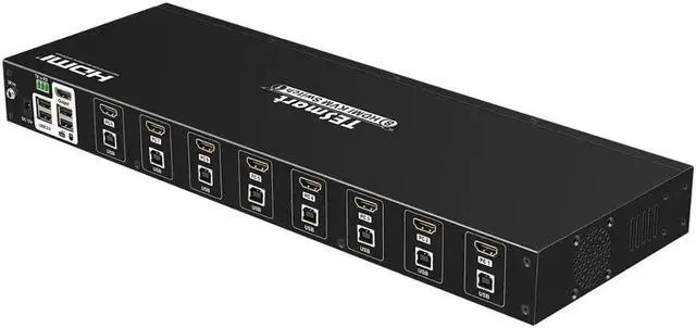 Alt view image 2 of 5 - Just for you KVM Switch 8 Ports 8 In 1 Out 4K@30Hz Black Friday,Carnival Together