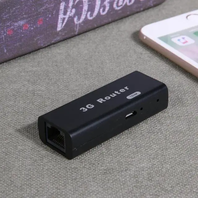 Alt view image 4 of 5 - 1pcs Mini 3G WiFi Router Hotspot AP Client 150Mbps RJ45 For WAN or LAN USB Wireless Router For Mini 3G WiFi Router