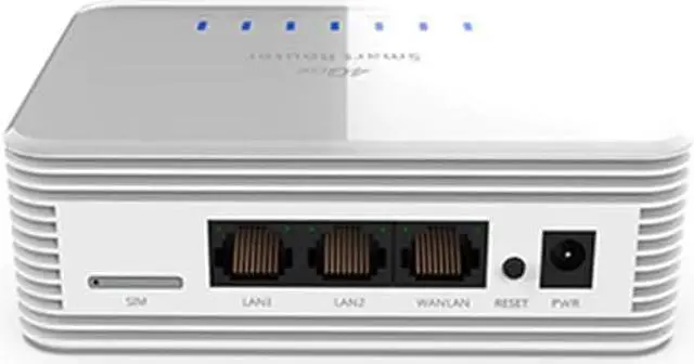 Alt view image 4 of 5 - 4G Router Lte Wireless Router Mobile Wifi Hotspot Modem Sim Card Slot LAN Port Support SIM Card Portable Wireless Rout