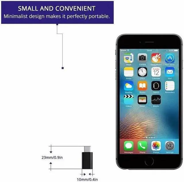 Alt view image 4 of 5 - USB to Micro USB Adapters for  MATE 20 PRO P20 P30 Plus  20 V20  7   VIVO Type C Phone Cable