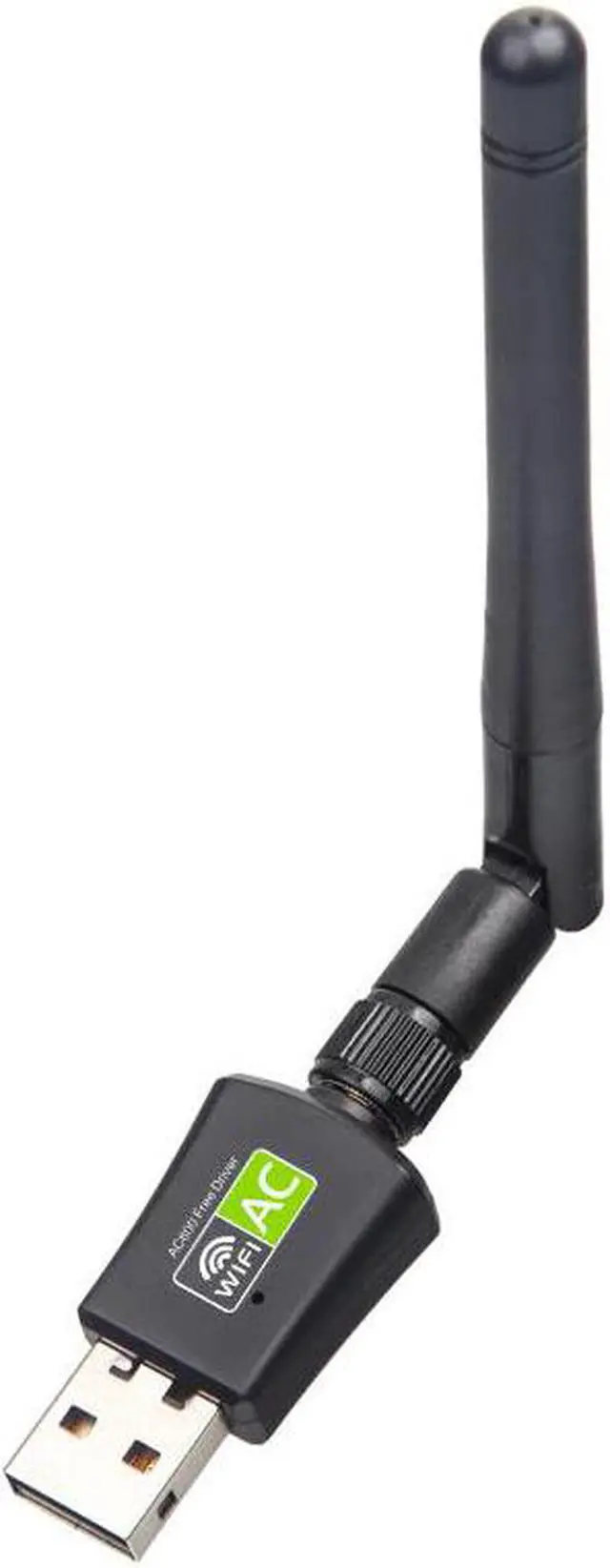 Main image of 802.11ac Dual Band  Driver WiFi Dongle 600Mbps Wireless USB Adapter 2.4GHz 5.8GHz WiFi Network Card With 2DB Antenna