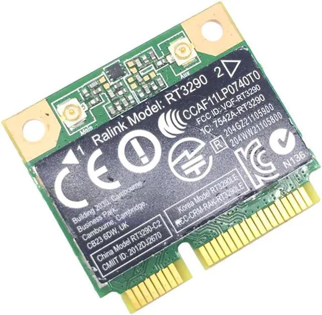 Alt view image 2 of 5 - 150Mbps Network Wireless Card Bluetooth 3.0 High Speed Low Latency Portable Laptop Adapter Mini PCIE Interface WIFI Small