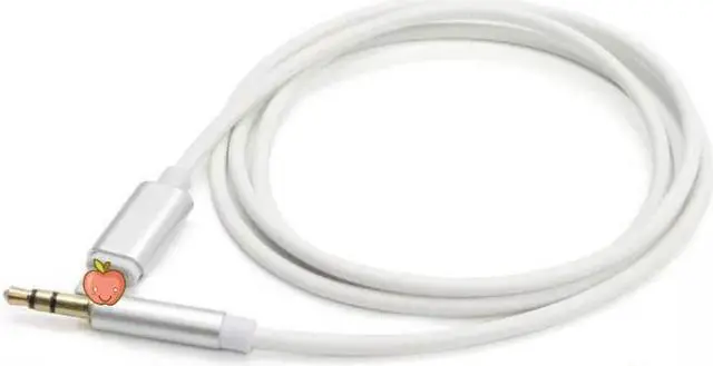 Alt view image 5 of 5 - For iphone 7/8/X Car Speaker Headphone Connector Audio Adapter AUX Lightning To 3.5mm Adapter Audio Cable