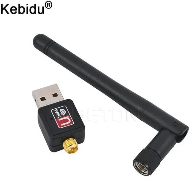 Alt view image 2 of 5 - 150Mbps MT7601 Wireless WiFi Adapter 2dB wifi Antenna Lan Wireless Network Card Portable USB WiFi Receiver Adaptador 802.11b/g/n
