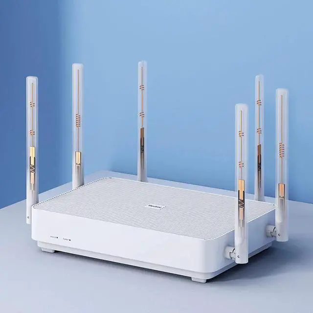 Alt view image 4 of 5 - New  Redmi Router AX6 WiFi 6 Qualcomm 6-core 2.4G/5G 512MB Wireless Router Mesh network Wifi Repeater 6 High Gain Antennas