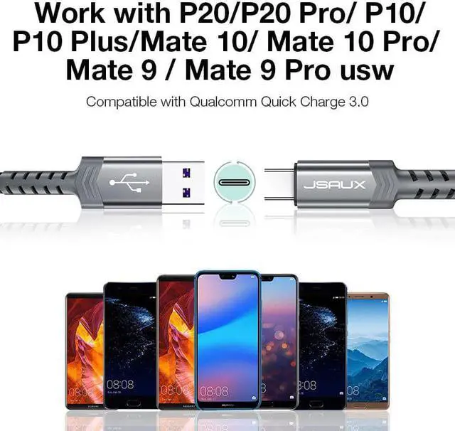 Alt view image 4 of 5 - Type C Cable USB C 5A Cable for  P40 Pro Mate 30 P30 40W Fast Charging C Usb Cable USB C Charger  Cable