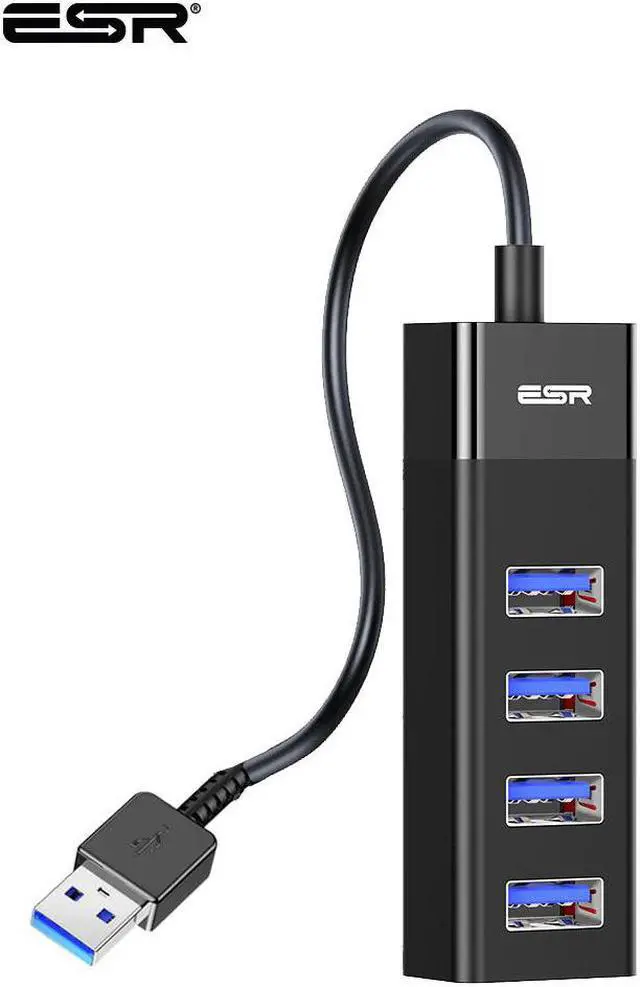 Main image of 4 Ports USB HUB Multi USB Splitter Cable Adapter USB 3.0 Hub High Speed Fast Transfer Splitter 4 in 1 for PC MacBook Laptop