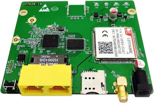 Alt view image 4 of 5 - MTK MT7628 2.4G WIFI 2T2R 4G LTE Router OpenWrt MT7628N Chipset PCBA ODM OEM Low Cost Custom Sim Card Board