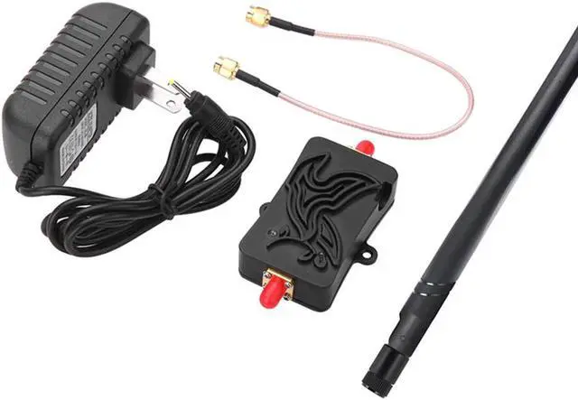 Alt view image 4 of 5 - 4W Wifi Amplifier Router 2.4Ghz 802.11b/g/n Wireless Signal Extender WiFi Booster WLAN Repeater Adapter for Wifi Router