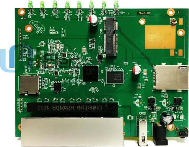 Alt view image 2 of 5 - MTK MT7628 2.4G 2T2R AP Router WIFI OpenWrt MT7612 MT7615 MT7628 Chipset PCBA ODM OEM Low Cost Custom Sim Card Board