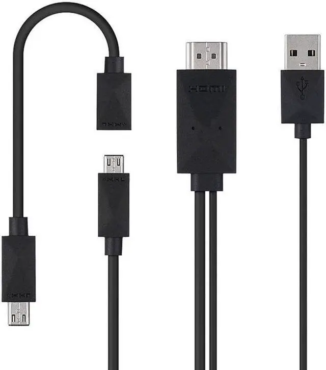 Main image of S5 To HDMI Android Micro 5PIN + 11PIN To HDMI Mhl Video Adapter 1080P MHL MicroUSB Hdmi Adapter Cable