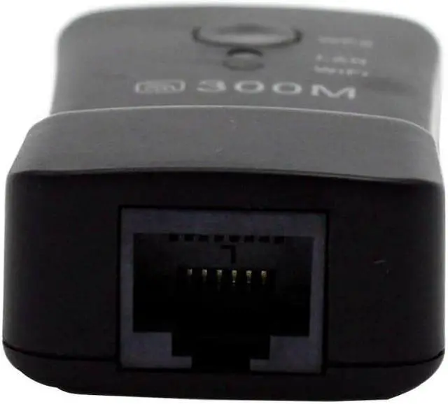 Alt view image 4 of 5 - Range Extender USB to RJ45 300Mbps Network Adapter Repeater Mini Wireless  Router Hotspot RJ45 300M Repeater w/ WPS