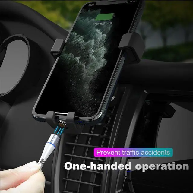 Alt view image 3 of 5 - 3A Quick Magnetic Charger 3.0 Micro USB Cable for iPhone   Fast Magnetic Phone Charging Cord Type C Cable