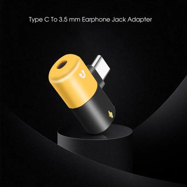 Alt view image 4 of 5 - 3.5mm Jack Headphones Adapter Type C Plug Charging Play Music Audio Earphone Type C USB Cable For Mi 8 Converter Adapter