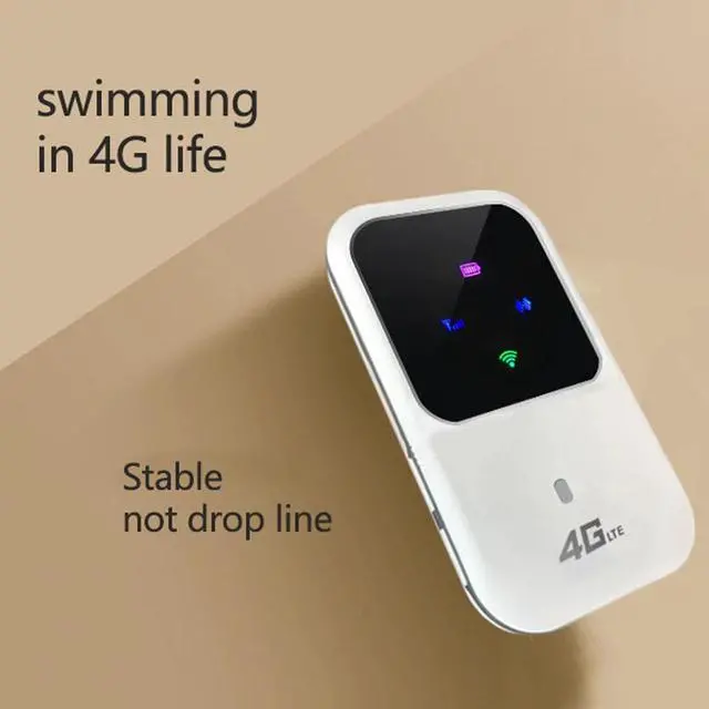 Alt view image 4 of 5 - 4G LTE Modem Hotspot Travel USB Interface LED Indicator Strong Signal Car Small Battery Powered Wireless WiFi Home Mobile Router