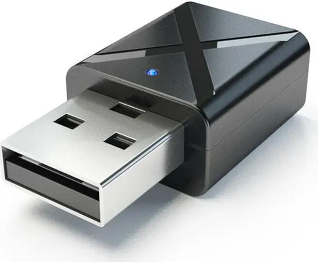 Alt view image 2 of 5 - 2 in 1 Wireless USB Bluetooth Adapter BT5.0 Dongle Music Audio Receiver Transmitter for PC/Computer/Smart Phone/Tablet