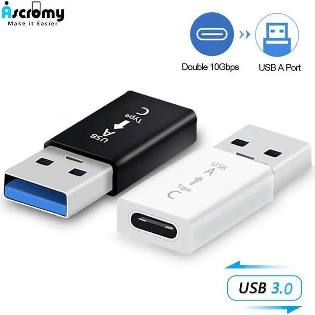 Main image of USB C Female to USB 3.0 Male Adapter Max 10 Gbps Cable OTG Adapter Converter For Laptops MacBook  Mix9  S10