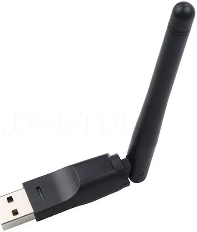 Alt view image 3 of 5 - 7601 USB 2.0 WiFi Wireless Network Card 150M 802.11 b/g/n LAN Adapter with rotatable Antenna for Laptop PC Mini Wi-fi Dongle