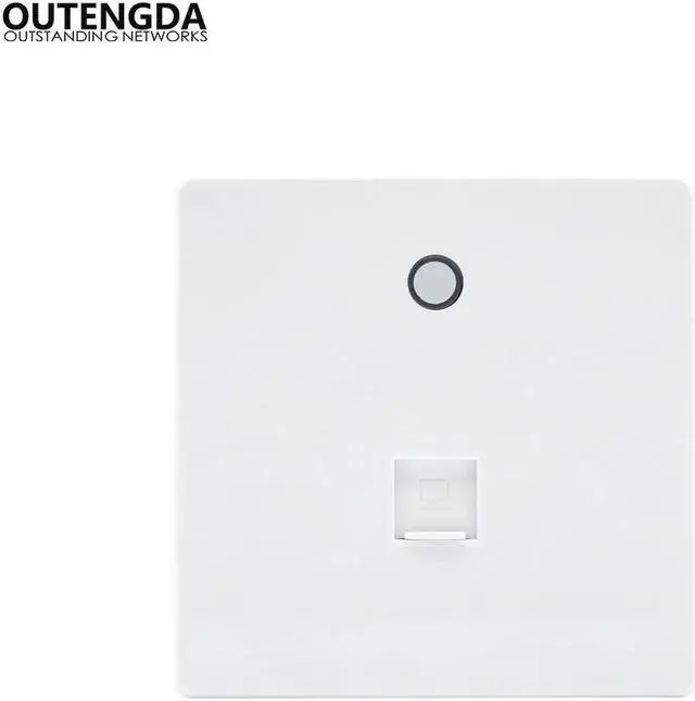 Alt view image 2 of 5 - Band IEEE 802.11ac 2.4GHz/5GHz In-wall Wireless Wi-Fi Access Point Socket Wifi AP Router 750Mbps