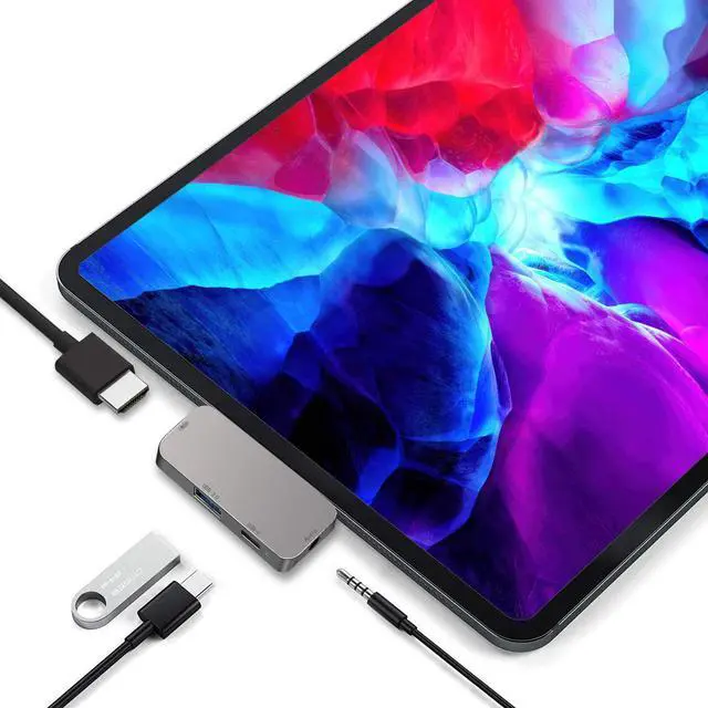 Main image of C HUB for iPad Pro 2020 2018 type C to 3.0 Audio Jack PD Charging Adapter Hubs -C Docking Station