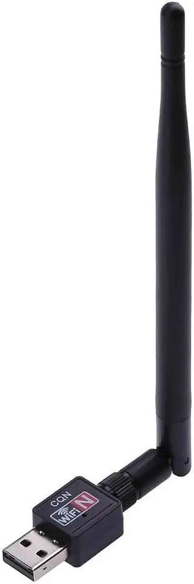 Alt view image 4 of 5 - adapter 600M USB 2.0  Router Wireless Adapter Network LAN Card with 5 dBI Antenna for Laptop Computer internat TV
