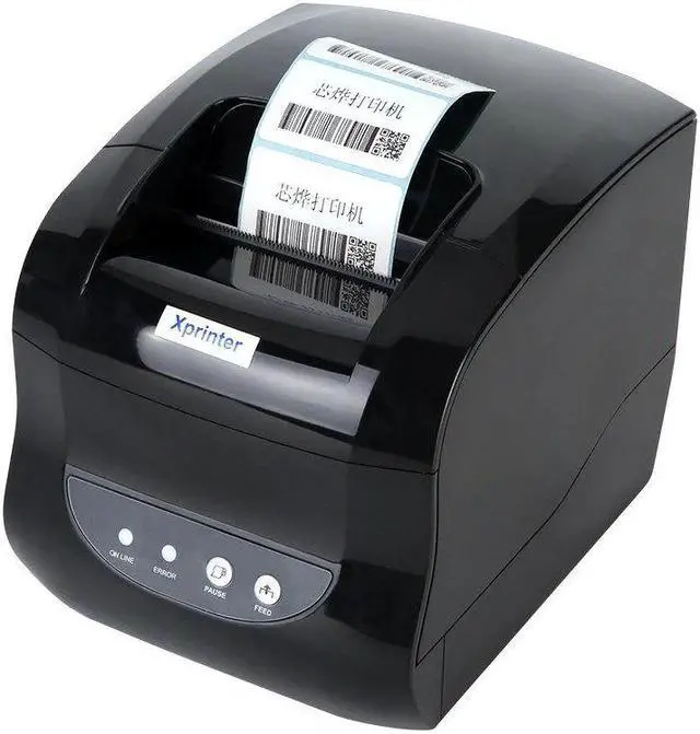 Main image of Bluetooth Thermal Label Printer Barcode printer 80mm Thermal Receipt printer Support Thermal adhesive sticker Paper