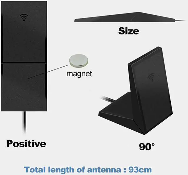Alt view image 3 of 5 - 867Mbps Dual Band 802.11ac Wireless AC1200 PCI-E Wifi Adapter Bluetooth 4.0 with Intel Wi-fi Card Antenna for Desktop PC