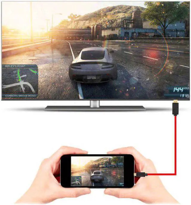 Main image of 11 PIN for Android Phone HDMI Cable HDTV Adapter Digital TV USB Converter Micro USB to HDMI Projection connection Cable Adapter