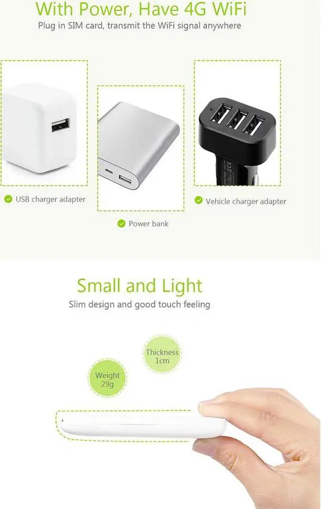 Alt view image 5 of 5 - 4G 3G USB Wifi Router 4G FDD Car USB Modem Mini Stick Date Card Mobile Hotspot Broadband WI-FI Dongle