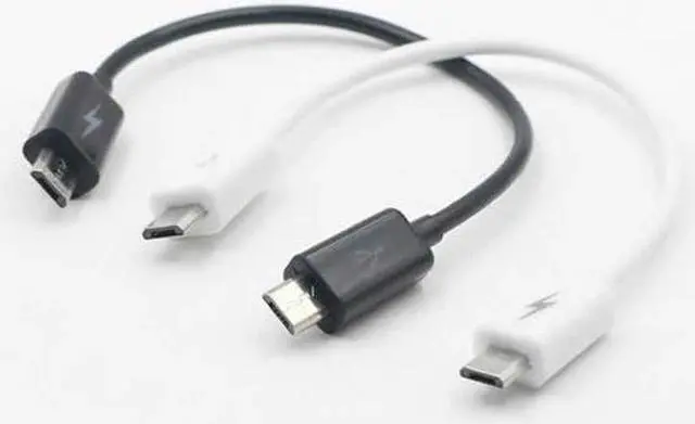 Main image of USB Type B Male To  B Male 5 Pin Converter OTG Adapter Lead  Cable 17cm for    LG