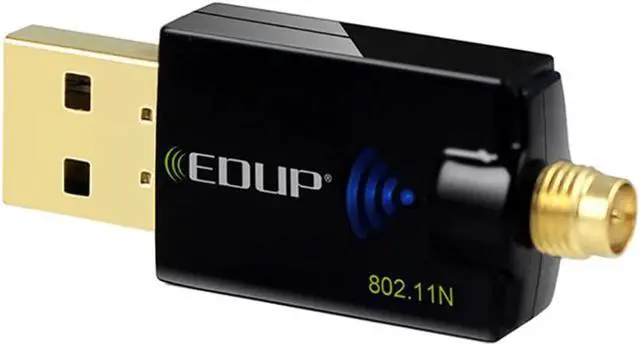 Alt view image 4 of 5 - EP-MS1559 300Mbps 802.11n USB Wireless Network WiFi Adapter with Antenna USB Ethernet WiFi Receiver Network card Accessory