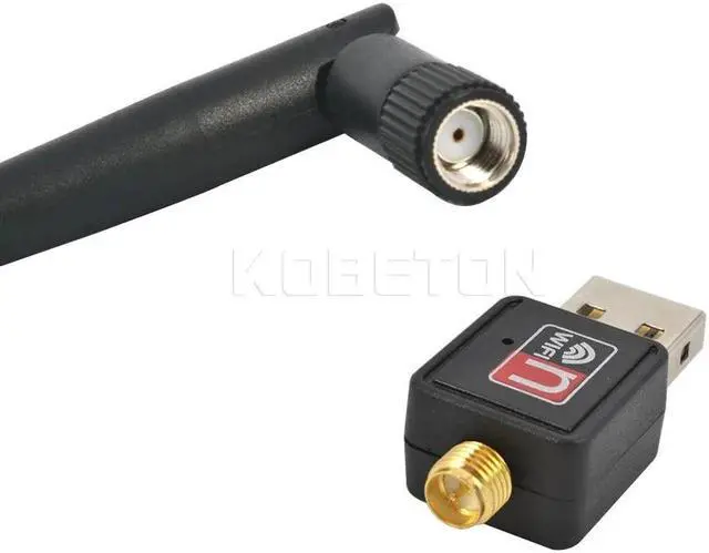 Alt view image 5 of 5 - 150Mbps MT7601 Wireless WiFi Adapter 2dB wifi Antenna Lan Wireless Network Card Portable USB WiFi Receiver Adaptador 802.11b/g/n