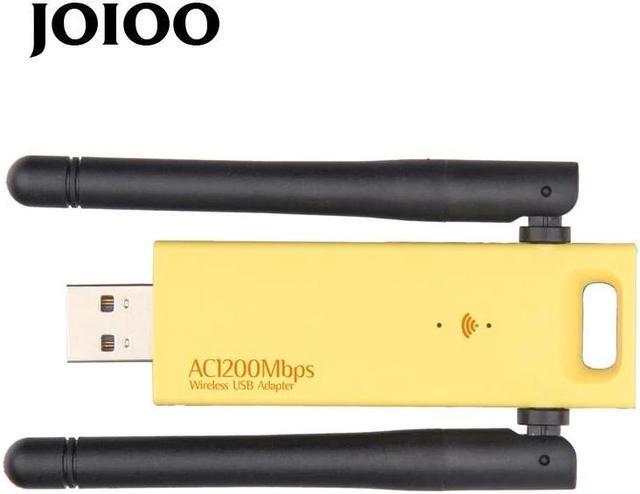 Alt view image 2 of 4 - Network Card WiFi LAN Adapter hot sale Mini 1200Mbps USB  802.11ac 2.4g&5GHZ wifi dongle with two antenna