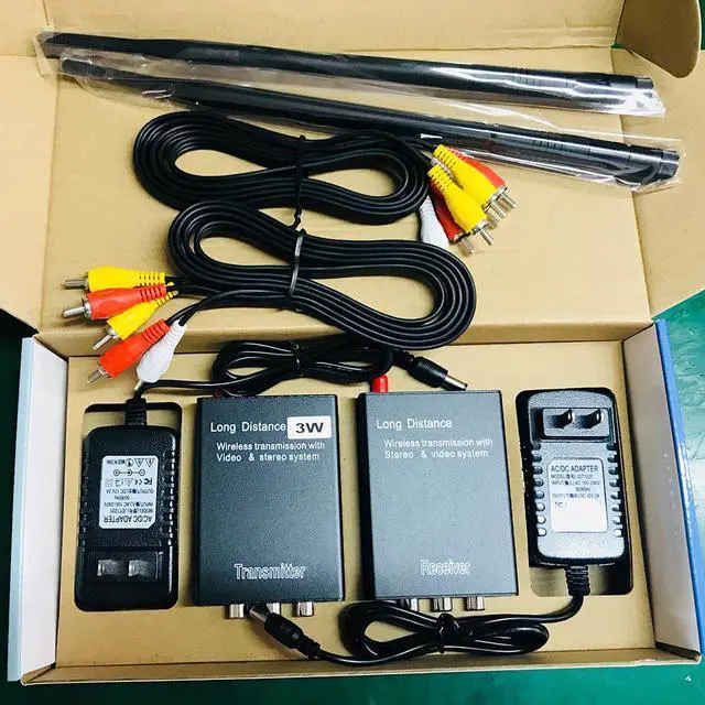 Alt view image 2 of 5 - 2.4Ghz HIFI Digital Wireless Audio Video Adapter Receiver Music Wireless Wifi Transmitter Receiver DC 12V with 3.5mm Audio Cable