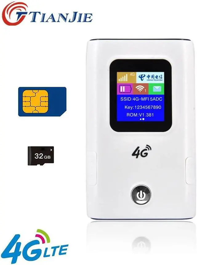 Main image of 4G Wifi Router Unlock 3G/4G LTE Travel Router car wifi  Power Bank Mifi FDD-LTE Unlock Dongle FDD-LTE  wi fi