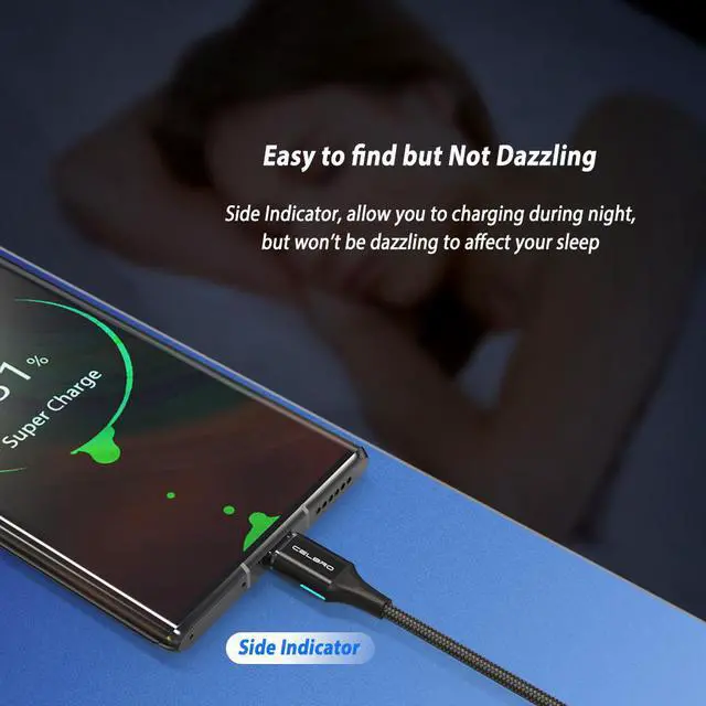 Alt view image 3 of 5 - 5A Magnetic USB Charging Cable Micro USB Type C Cable Fast Charging Magnetic Cable Charger for  S20 Note10+ 5G  P30