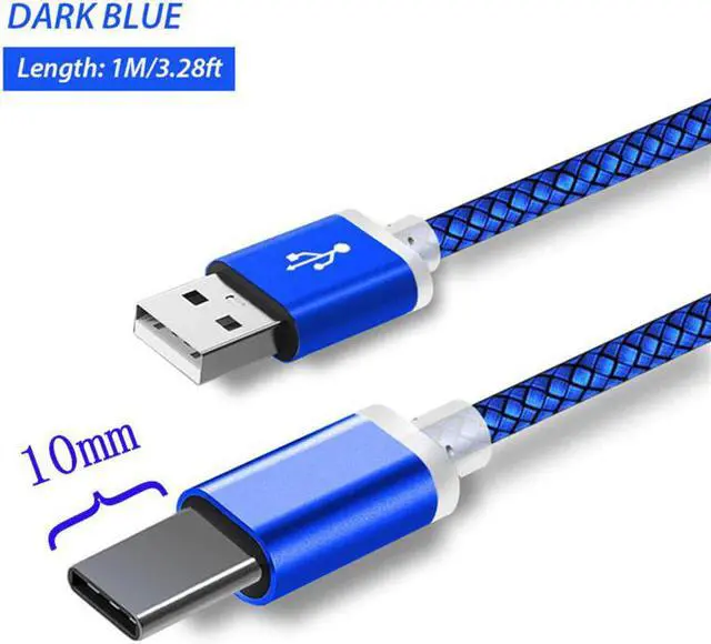 Main image of Type C charger Cable For  Bv 9700 9600 6800 9500 Oukitel U25 23/18 Wp2 P10000 pro K10 K9 Ulefone DOO -C cord