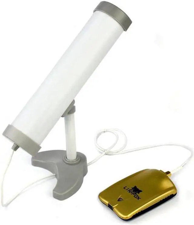 Alt view image 5 of 5 - New Long Range(3KM) High Power(5800MW) 58DBI USB Clipper Wireless Wifi Adapter Antenna A